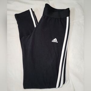 Adidas Black and White Pants